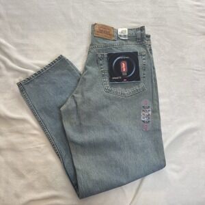 VTG Levis 550 Jeans Mens 40x32 Blue 90s Relaxed Straight Made in USA Denim READ